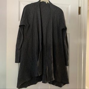 Dana Buchman Grey Cardigan/Sweater